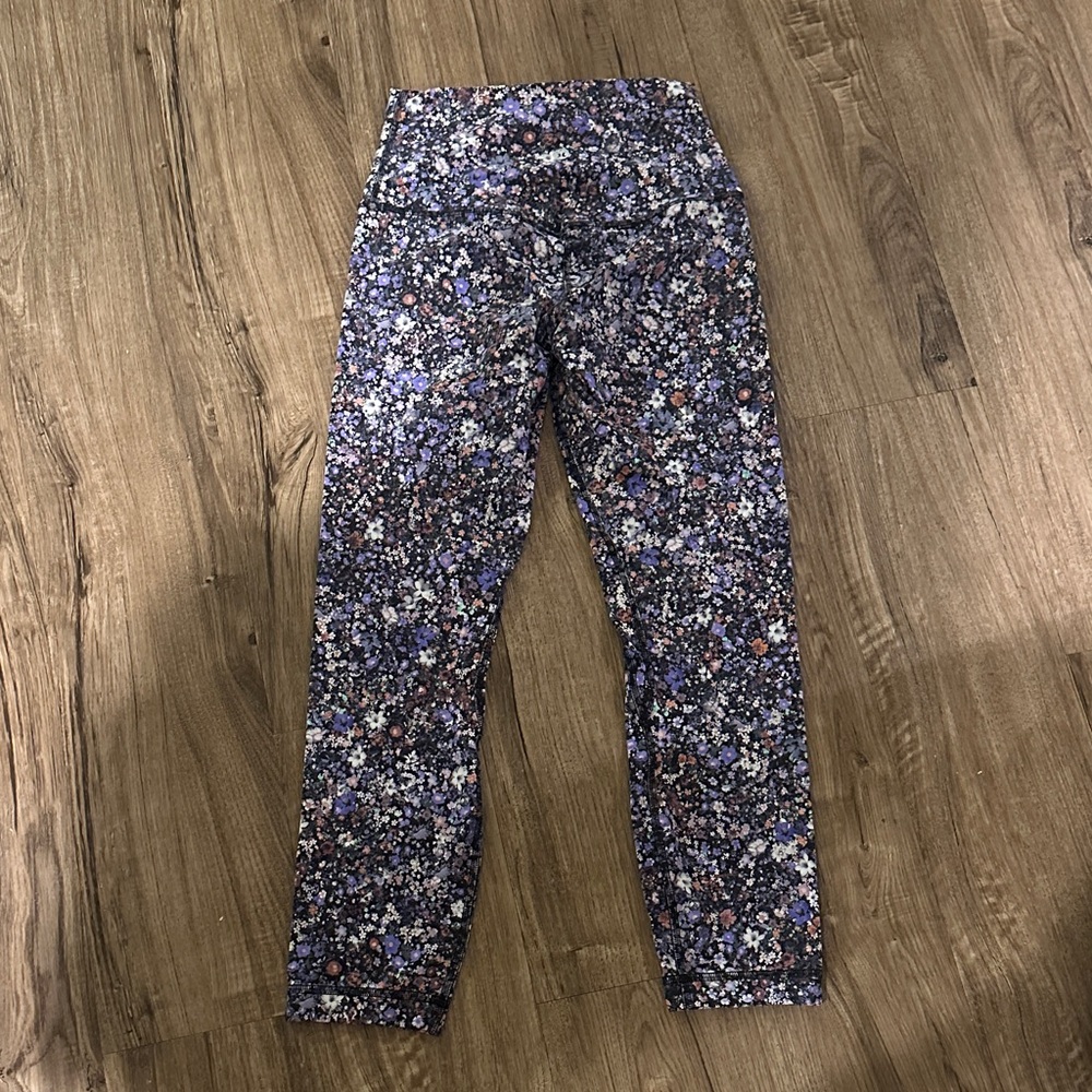 Lululemon Floral Patterned Leggings